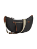 Camel Active Schultertasche mit Gewebeband in Schwarz