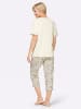 WITT WEIDEN Schlafanzug in champagner-bedruckt