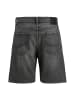 JACK & JONES PLUS Jeans-Shorts in Black Denim