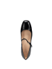 Wittchen Damenschuhe Pumps Aus Leder Mit Riemen in Black