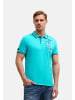 CAMP DAVID  Poloshirt 'Oceanfront' in türkis