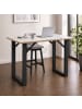 VCM  Bartisch Salia Stehtisch 138 x 80 Salia in Schwarz / Weiß