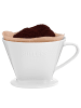 Butlers Kaffeefilter 104 TRADITIONAL 6er-Set in Weiß