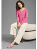 Laura Scott V-Ausschnitt-Pullover in pink