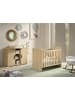 58 aufm Kessel BABYZIMMER Set Keelia Eiche Melamin 3tlg Möbel