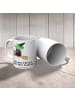 Mr. & Mrs. Panda Kaffeetasse Halloween-Hexen Kaffee mit Spruch in Weiß