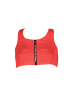 Karl Lagerfeld Roter Polyamid-Badeanzug