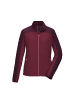Killtec Powerstretchjacke mit verschliebaren Taschen in Beaujolais