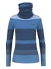 Kangaroos Rollkragenpullover in blau-mittelblau