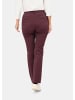 GOLDNER Kurzgröße:  Perfekte Super-Stretch-Hose CARLA in bordeaux