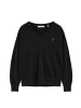 Polo Club Pullover WOMAN RIGBY GO V WOOL W IO LONG SLEEVE REGULAR FIT in Schwarz
