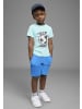 Kidsworld T-Shirt in türkis meliert