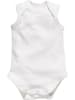 Schnizler Kinder Kurzarmbody "Body ohne Arm 3er Pack uni" in Weiß