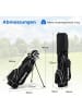 COSTWAY Golfschläger 10tlg. Set Herren in Schwarz