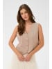Cream Weste CRAnett Regular fit in Amphora Melange