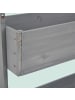 relaxdays Vertikalbeet in Grau - (B)80 x (H)180 x (T)48 cm