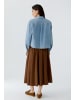 Oui Bluse in blue denim