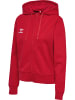 Hummel Hummel Zip Kapuzenpullover Hmlgo Multisport Damen in TRUE RED