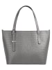Cluty Handtasche echt Leder in grau