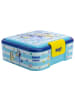 COFI 1453 Bluey Kinder Brotdose – Lunchbox Pausenbox Schulbrotbox in Blau