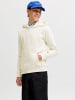 JACK & JONES Junior Kapuzenpullover in Whisper White