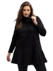 Ulla Popken Sweatshirt in schwarz