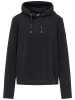 DreiMaster Damen Kapuzensweater in Schwarz
