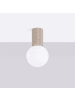 Nice Lamps Plafond ORBITAL 1 taupe H 21 cm