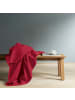 Erwin Müller Baumwolle Wohndecke 2er-Pack in rot