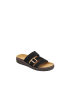 Blundstone Sandale "2698 Black Suede (Aerocork Sandal)" in Schwarz