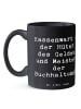 Mr. & Mrs. Panda Tasse Spruch Kassenwart Meister mit Spruch in Schwarz