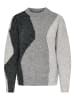 ONLY Strickpullover in Medium Grey Melange