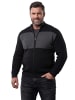 Men Plus Strickjacke in schwarz