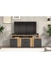 ebuy24 TV Tisch Esteban Antrazit 180 x 47 cm