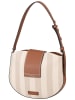 Karl Lagerfeld Schultertasche K/Signature Flap SHB Herr in Natural Canvas Tan
