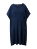 Ulla Popken Homewear-Poncho in marine