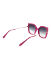 Ana Hickmann Frauen Sonnenbrille Katzenauge Rose