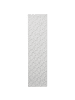 Beliani Läufer GANNETT in Grau - (W) 80 x (L) 300 cm