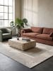 KADIMA DESIGN ERESMA Teppich Kurzflor Creme 120x170 Geometrisch Polyester Wohnzimmer in Creme