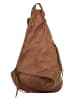 Samantha Look Rucksack echt Leder in cognac
