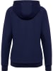 Hummel Hummel Cotton Kapuzenpullover Hmlgo Multisport Damen Atmungsaktiv in MARINE