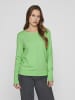 Vila Strickpullover in Summer Green