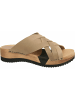 Sanita Comfortwear Clog "WOOD-SALTO SPORT FLEX SANDAL" in Beige