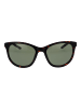 Nike Frauen Sonnenbrille Katzenauge Braun