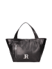 John Richmond Handtasche in BLACK AND SILVER