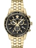 Versace Quarzuhr für Herren in gold
