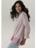 Aniston SELECTED Longbluse in rose-mintgrün-weiß