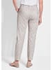 GOLDNER Druckhose Jerseyhose BELLA mit Print in stein / gemustert