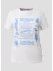 QS T-Shirt in 01D0_weiß