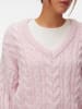 Vero Moda Strickpullover in Cherry Blossom